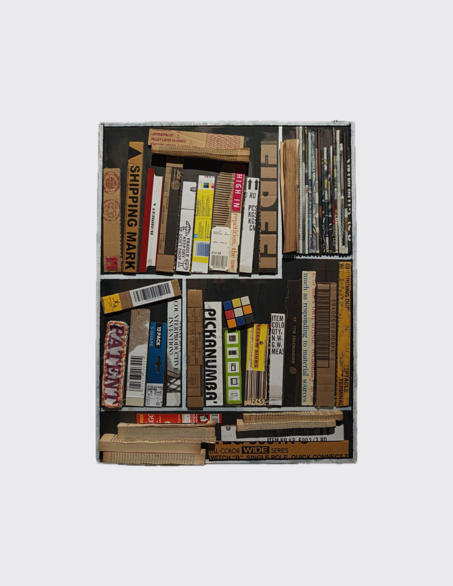 UNBOOK shelf parcel X