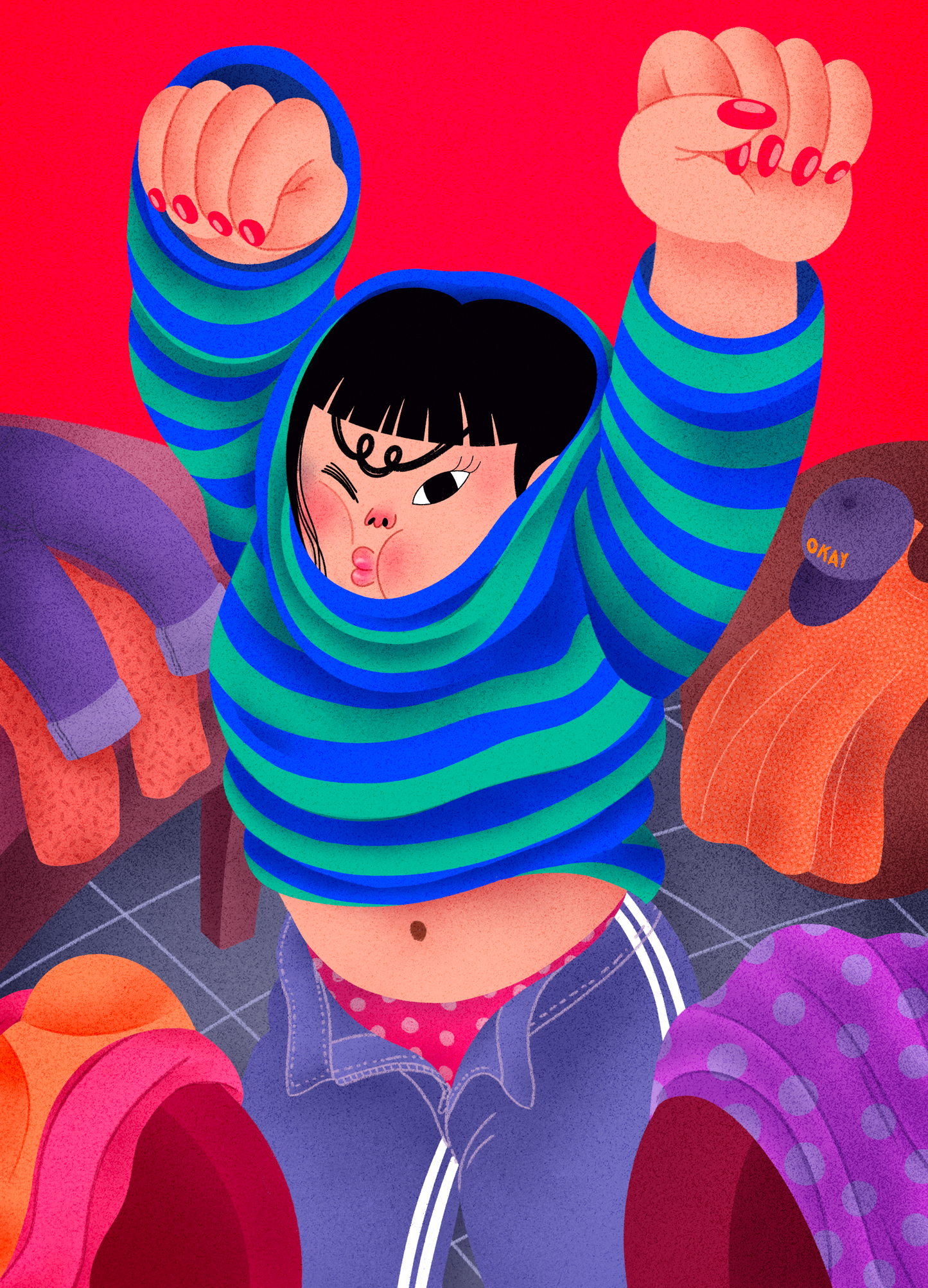 “Yeah, I’m OMW”