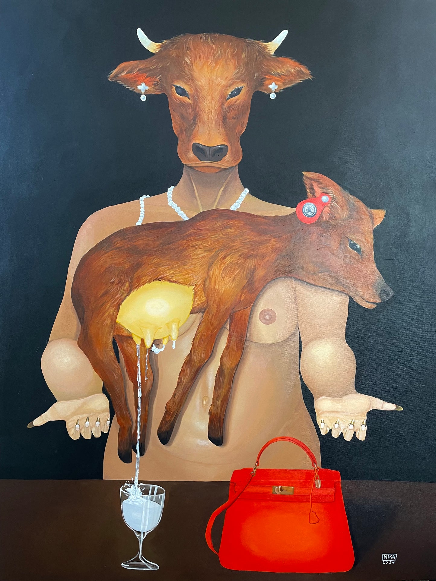 Moloch Milking her Young