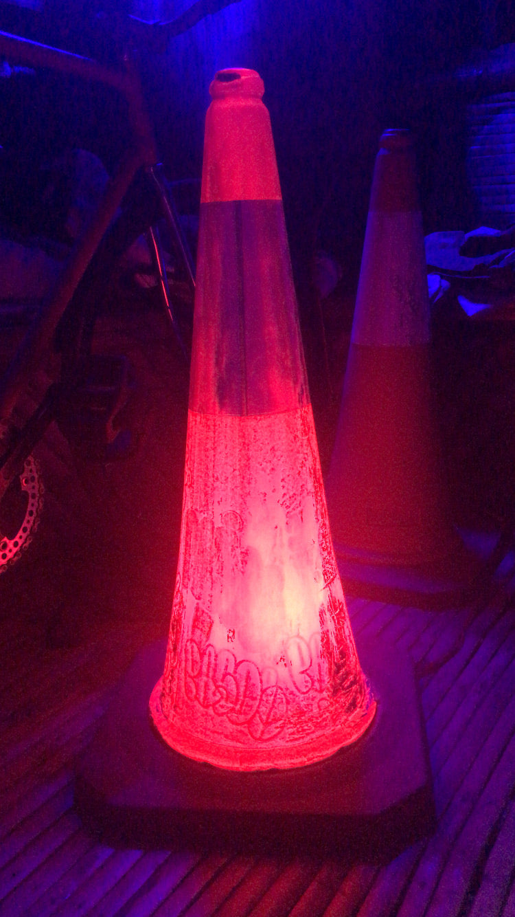 Traffic Cone Lampshade