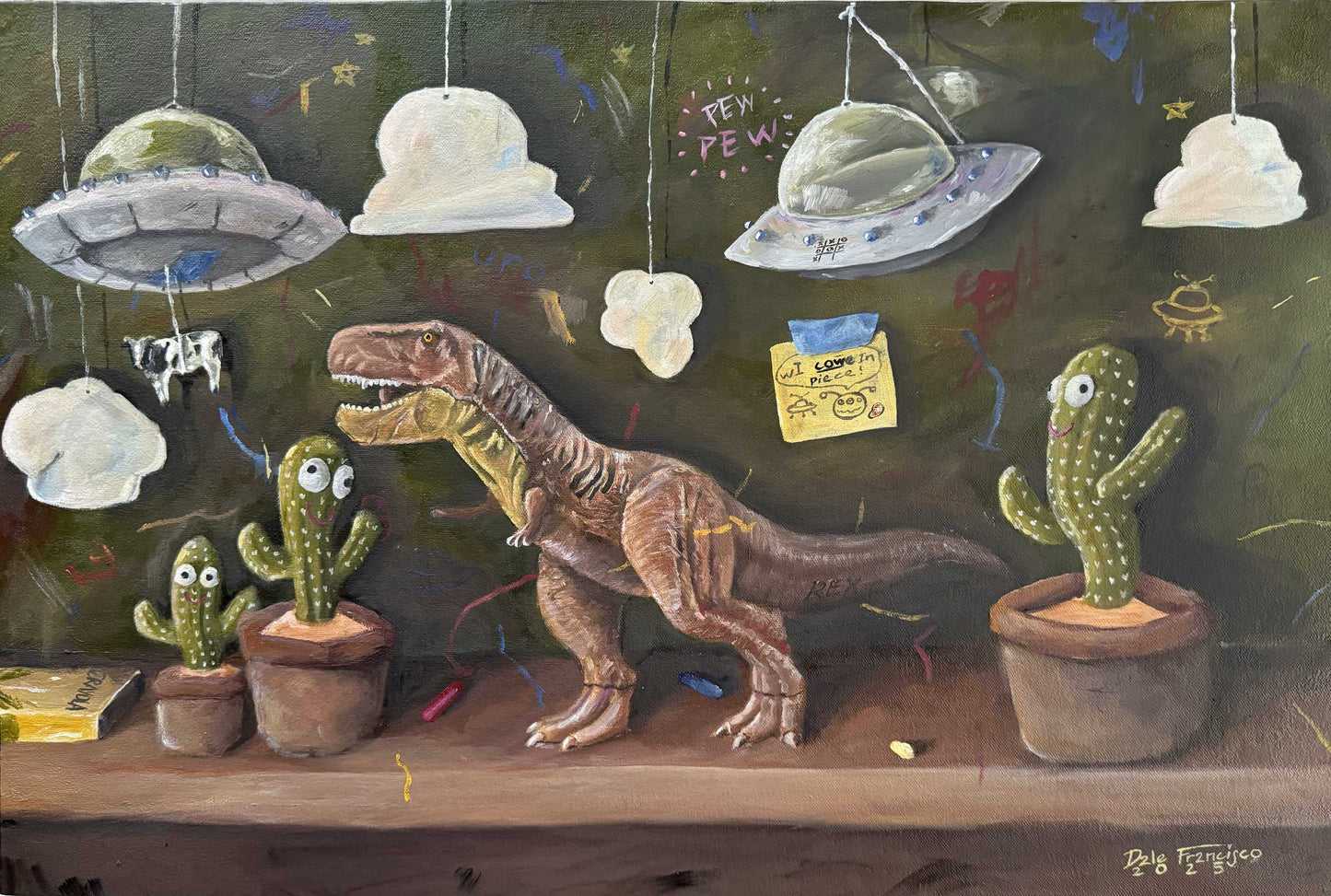 No Internet Connection, Just Imagination