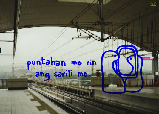 Habang nasa LRT-2 papuntang Antipolo...