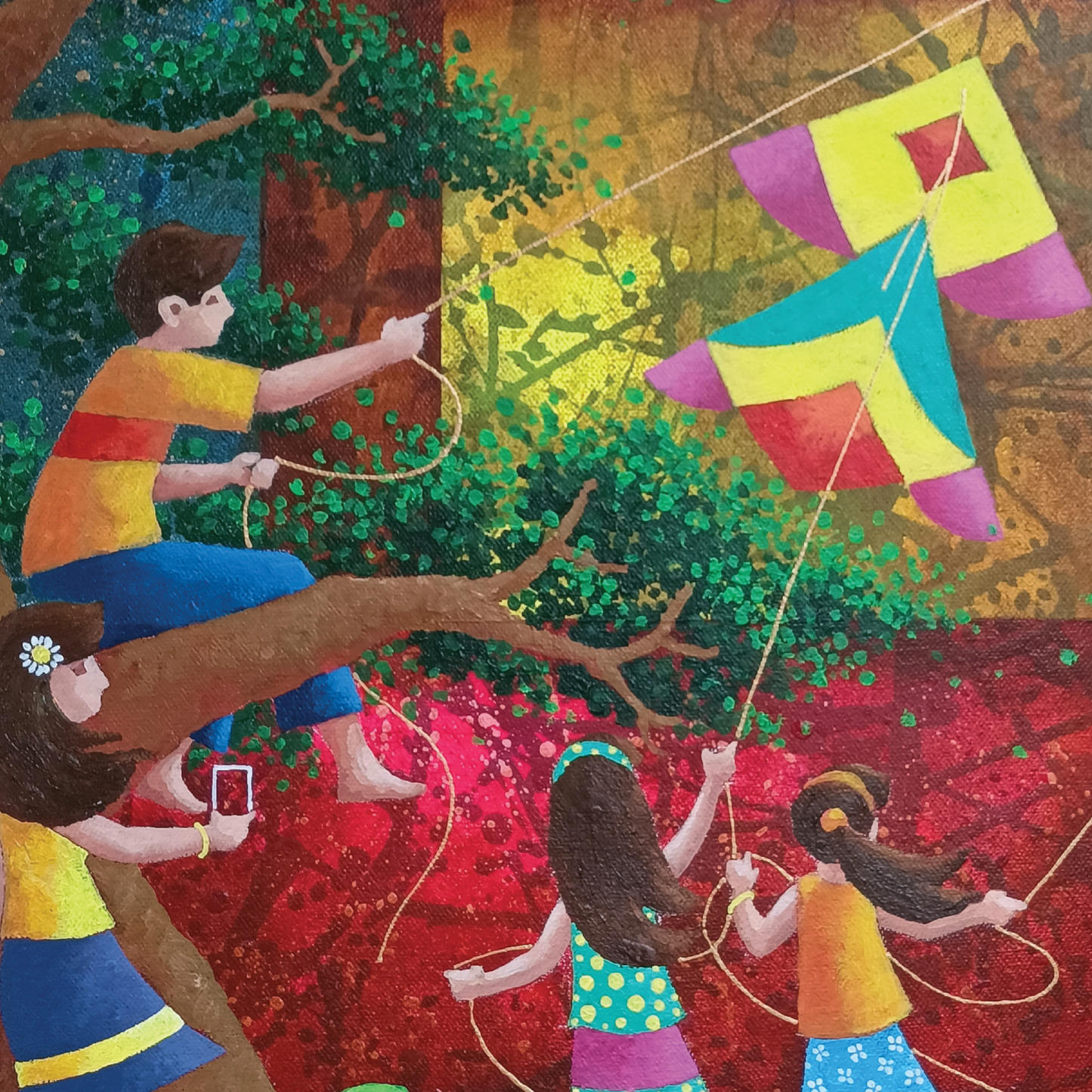 Flight On A Tree