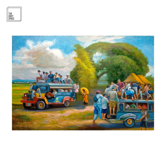 Sunday Morning Going To Mall, Monday Morning Going To Work