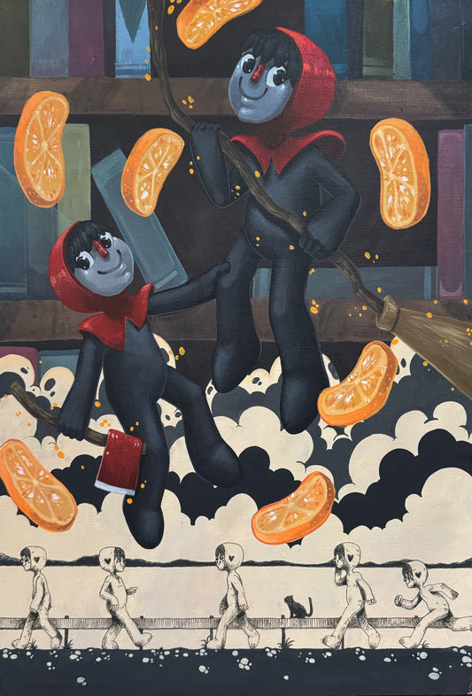 Books And Tangerine