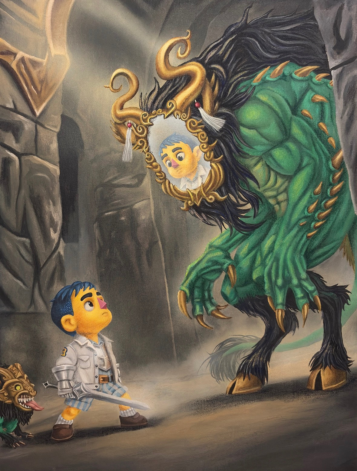He Who Faces His Own Likeness