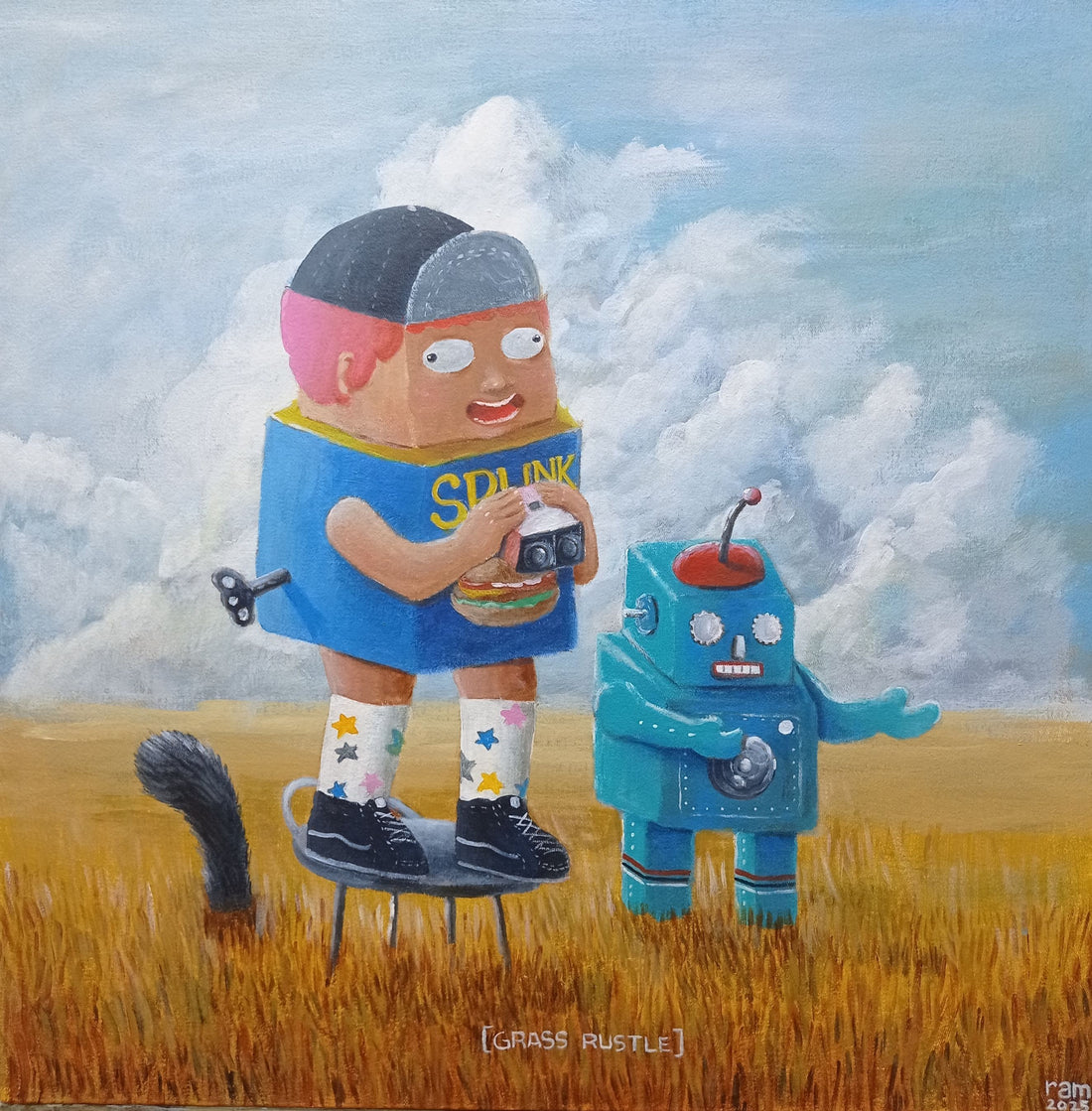 GRASS RUSTLE – The Grey Space