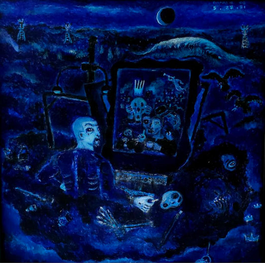 Blues blue day