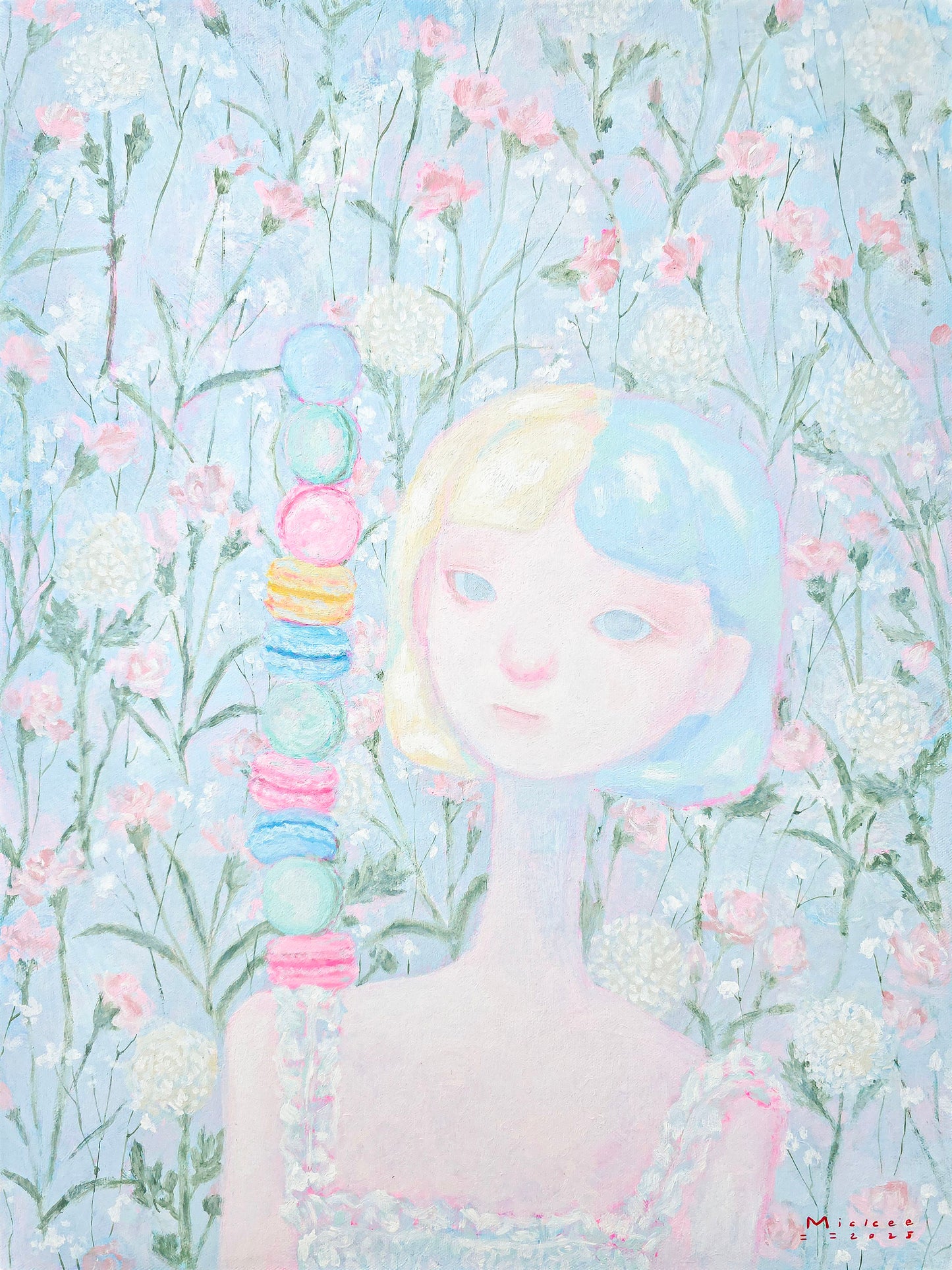 Strawberry,  Pistachio, Bubblegum, Lemon