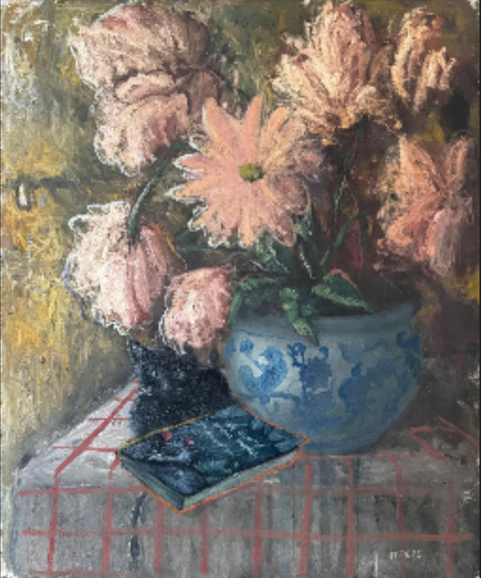 Cat Beneath The Bellis