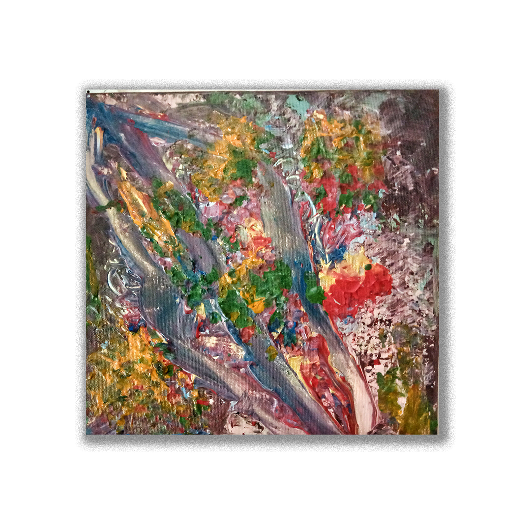 Abstract Gray Expressionism Abstract Expressionism V – The Grey Space