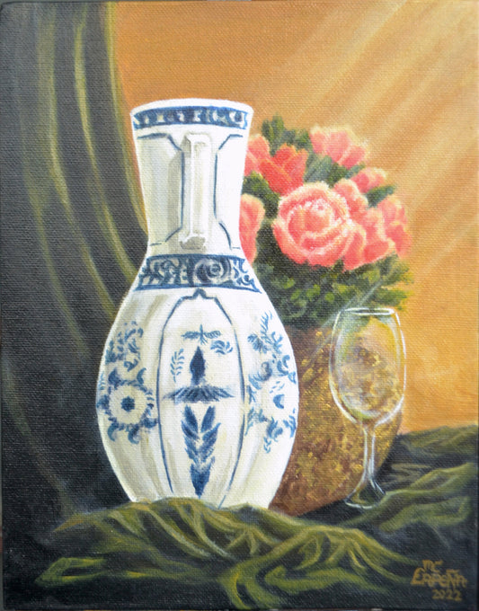 Vase & Carnation